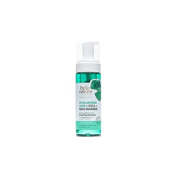 By Nature Vitamin C + Collagen Face Cream Cleanser - Daily Makeup Remover and Facial Wash from New Zealand (7 Oz)