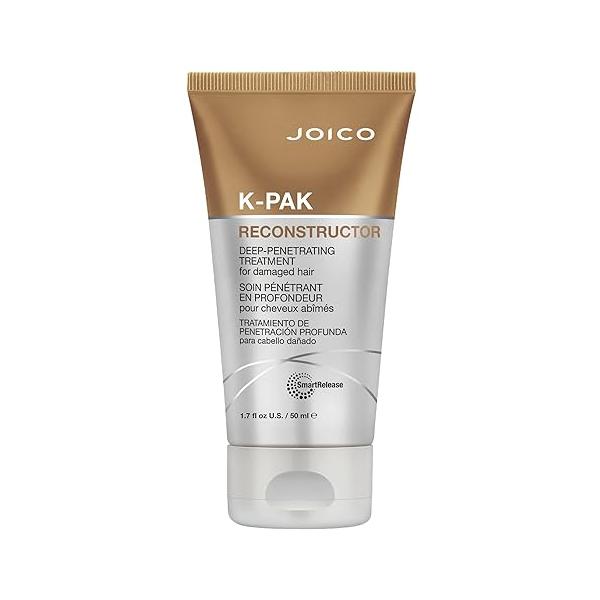 Joico K-PAK Reconstructor Deep-Penetrating Treatment | For Severely Damaged Hair Repair & Strengthen Strands Rebuild Fortify Improve Elasticity With Keratin Arginine
