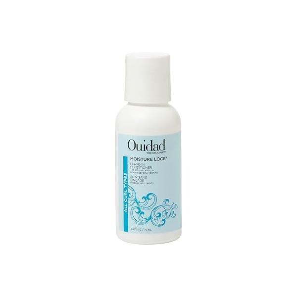 Ouidad Moisture Lock Leave In Conditioner for Curly Hair, Hydrating Curl & Hair Detangler 2-in-1 Moisturizing Primer Soft, Hydrated All Types