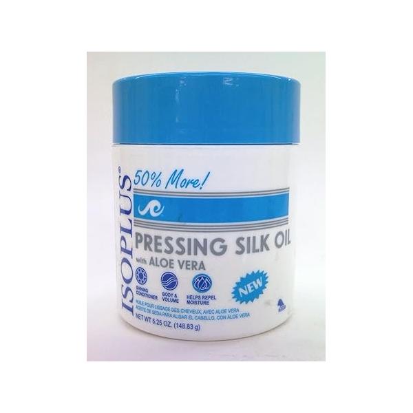 Pressing Silk Oil with Aloe Vera