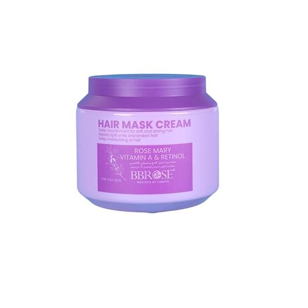 Rosemary Hair Mask Cream, Deep Nourishment for Soft and Strong Hair, Repairs Split Ends Damaged Moisturizing Formula, 1000ml, Repair, Reduces Frizz, Adds Shine,