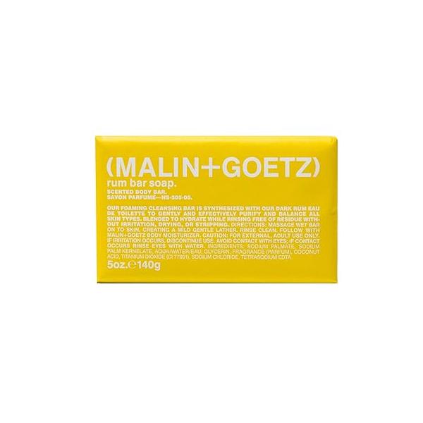 Malin + Goetz Bar Soap, 5 Oz. - Body Soap for All Skin Types, Gentle Men & Women, Bath Hands