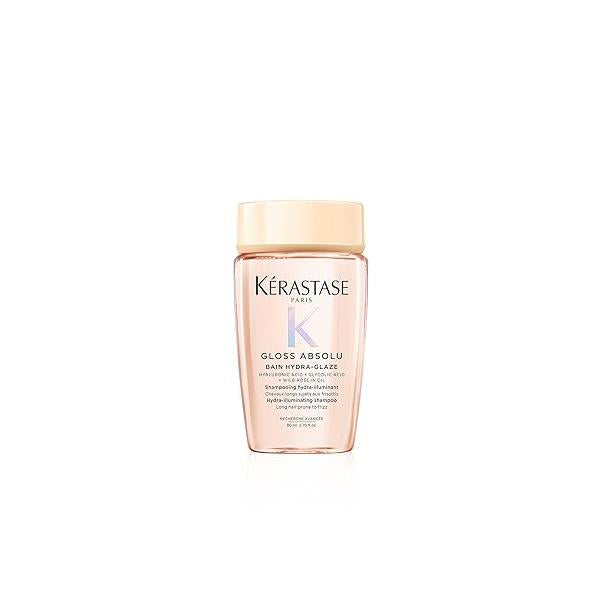 Kerastase Gloss Absolu High-Shine Anti-Frizz Shampoo - Cleanses & Reveals Ultimate Shine, for Glossy Bouncy Hair