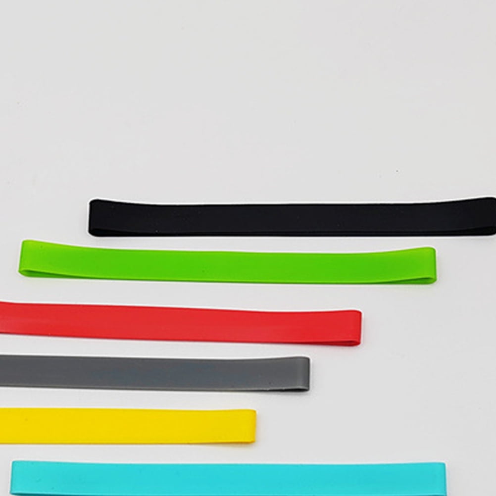 Toyvian Cruise 4Pcs Reusable Silicone Towel Straps for Beach Chairs and Outdoor Equipment