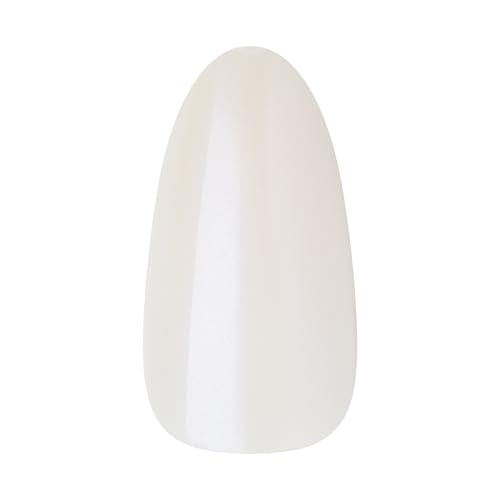 KISS Gel Fantasy Allure Press On Nails Almond Shape, 'Space', Pink, Medium Length, Ready to Wear, Pink Glue (2g), Cuticle Stick, & Mini File, 28 Count