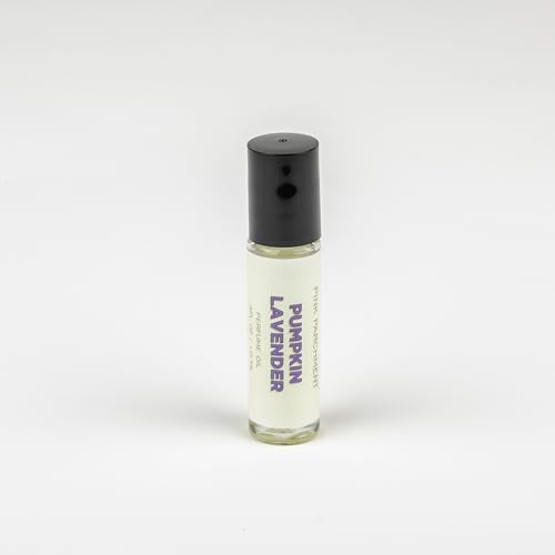 Pumpkin Lavender Perfume Oil - .3 ounces Roll On Bottle | Phthalate Free Fragrance | Perfume For Women