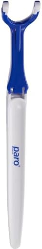 Paro Dental Floss Holder, The Perfect Grip Reusable Flosser Handle for Oral Cleaning, Refillable and Easy to Clean, Works Best with Riser Floss