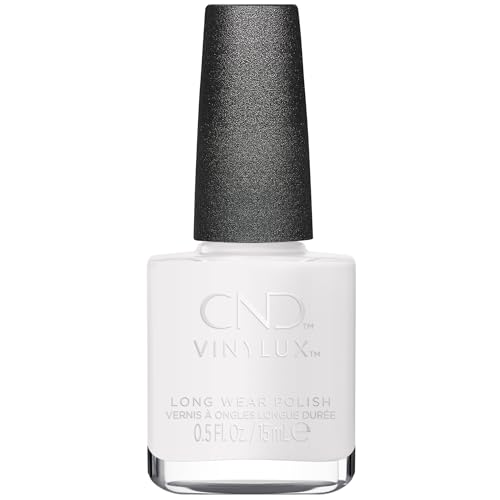 CND Vinylux Longwear White Nail Polish, Gel-like Shine & Chip Resistant Color, 0.5 Fl Oz
