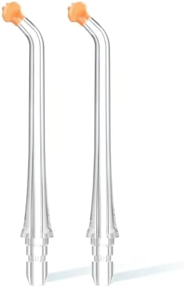 usmile Replacement Guidance Tip Nozzles for C10 Flosser – 2 Pack with Storage Case, Ideal for Braces & Dental Care