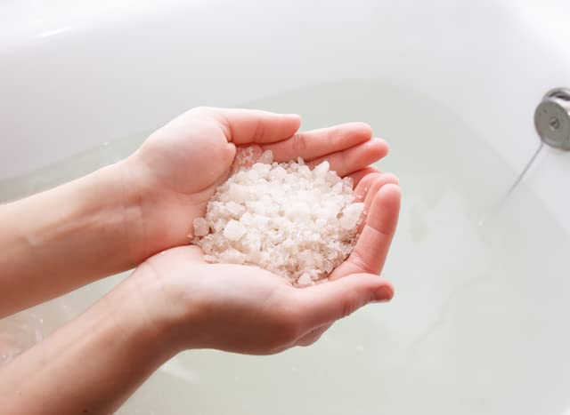 AHAVA Dead Sea Mineral Bath Salt- Intense Relaxation for Body & Mind, Elevates Moisture, Softens & Eases Sore Muscles, Enriched by Exclusive Dead Sea Salt & Osmoter blend, 32 oz