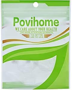 Povihome 6 Pack Gel Toe Spacer Separators(0.6'' Thick), Bunion Corrector for Overlapping Toe (1st/2nd Toe), Silicone Toe Spacers with Soft Gel Lining for Hallux & Bunion Pain Relief