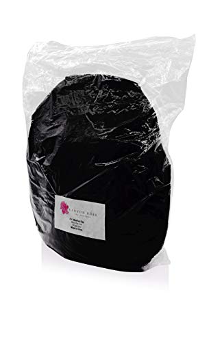 Disposable Sunless Spray Tan/Spa Treatment Bouffant Cap, Single Use Hair Cap, Keeps Hair Covered and Out of the Way, One Size Fits Most, Black, 100 Per Pack