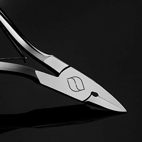 FERYES Toenail Clippers Straight Blade for Thick Toenails, Nail Clippers for Thick and Ingrown Nails - High Temperature Forging Stainless Steel Toe Nail Tools