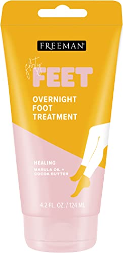 Freeman Bare Foot Overnight Foot Treatment 4.2 Ounce (124ml) (2 Pack) (18401-QBC-OS)