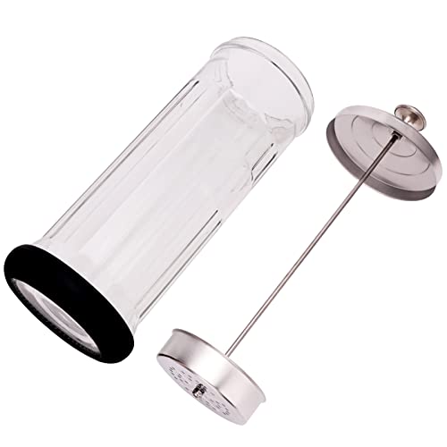 Disinfectant Sterilizer Jar - Durable Glass for Nail Tools and BarberShop Hair Stylist Tools (50 Oz /1500ml)
