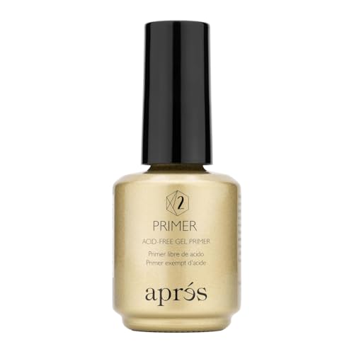 APRÉS Non-Acidic Gel Primer 15 ml, Acid-Free Gel-X Enhanced Nail Adhesion Primer
