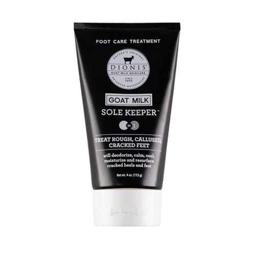 Dionis Goat Milk Skincare Footcare Lotion (2 In 1 Sole Keeper), Moisturize Dry Cracked Feet, Smooth and Hydrated Feet, Dermatologist Tested