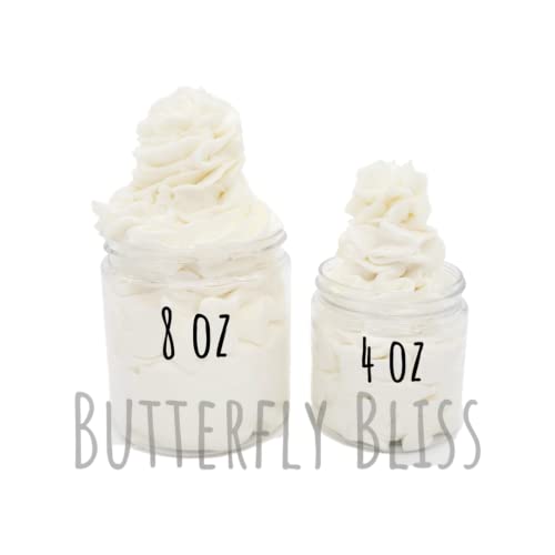 Bubblegum Whipped Body Butter, natural lotion, organic, 4oz jar, made with shea butter, mango butter, coconut oil, almond oil