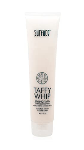 Surface Hair - Taffy Whip Styling Caramel Sculptant - Texturizing Waves and Curls with Natural Fibers