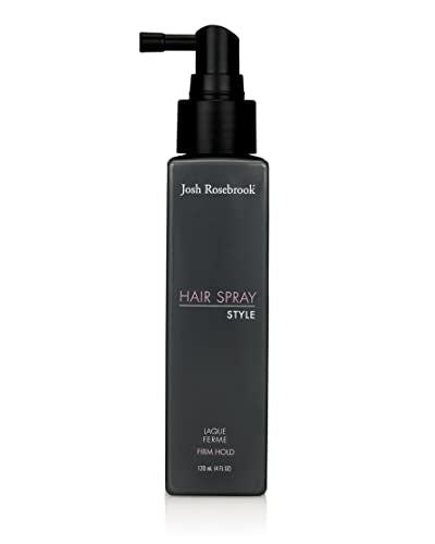 Josh Rosebrook Hair Spray Firm hold Hair Spray to control any hair style while encouraging strong hair growth. - 120mL - 4oz
