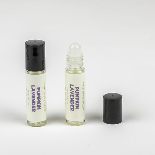 Pumpkin Lavender Perfume Oil - .3 ounces Roll On Bottle | Phthalate Free Fragrance | Perfume For Women