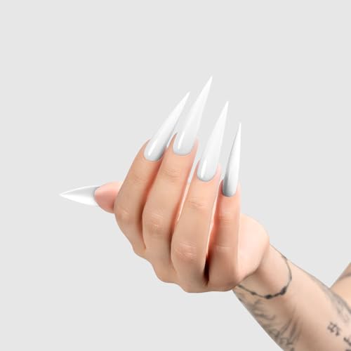 Chaun Legend UV Gel Nail Polish, 0.5 Ounce Long Lasting Salon Quality, Bubble Free Professional Manicures, Quick Dry, High Shine, Can't Elope LG5032 (creamy white)