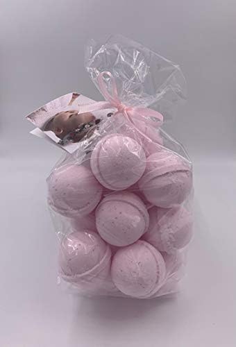 Vivla Juicey Luxury Bath Bombs – Handmade in USA with Shea Butter, Ultra Moisturizing, All Skin Types (14 Count) Pack of 1