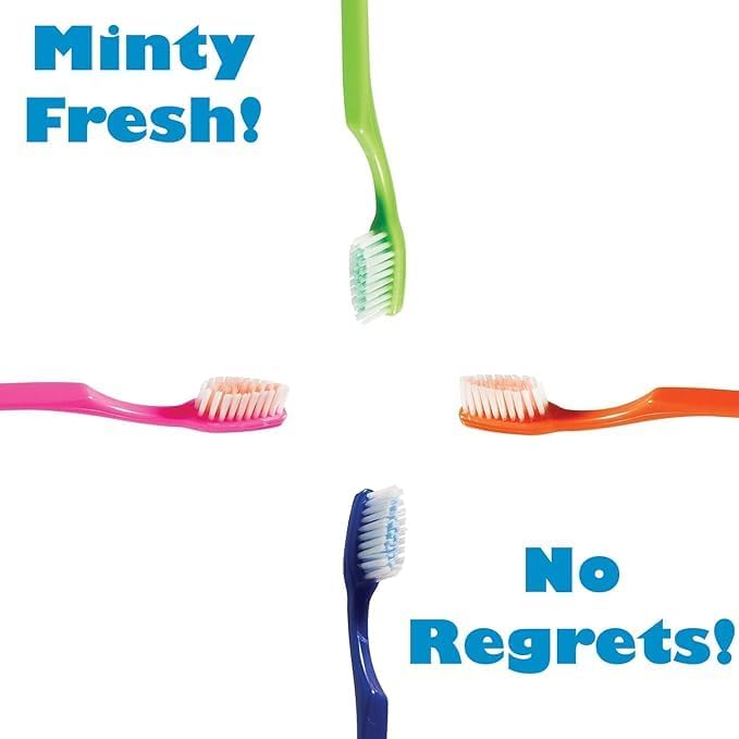 Plak Smacker Mintburst Prepasted Individually Wrapped Toothbrush (36 Toothbrushes)