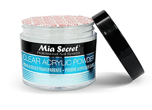Mia Secret Clear Acrylic Powder (2oz)