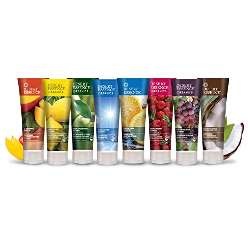 Desert Essence Coconut Shampoo & Conditioner Bundle - 8 Fl Ounce - Nourishing For Dry Hair - Delightful Scent - Refreshes Skin - Coconut Oil
