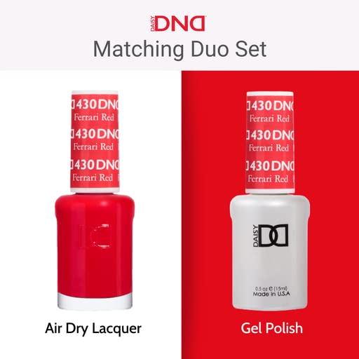 DND Gel Polish Set - 1 each of Glitter Gel Polish and Glitter Nail Polish, 0.5 Fl Oz