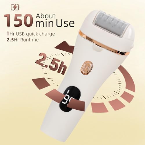 Electric Callus Remover for Feet, 17-in-1 Professional Pedicure Kit, Foot Scrubber Electric Foot File for Hard Cracked Dry Dead Skin, 3 Rollers, 2 Speed, Battery Display