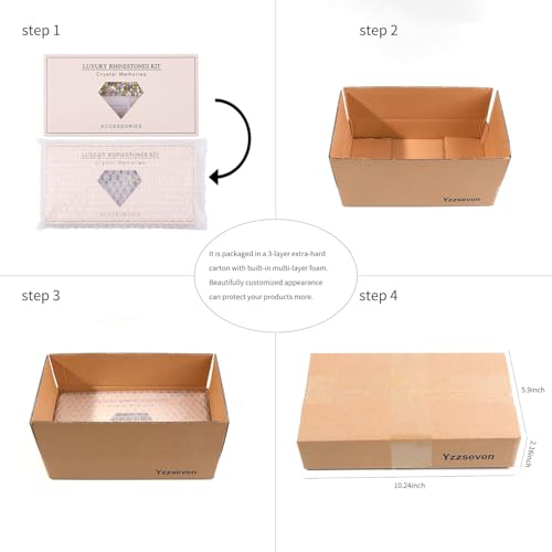 12 Types of 600 Crystal AB Diamonds + 2500 Flat Rhinestones Mix 20 Styles Flatback DIY Crafts Rhinestone Crystals 3D Ornament‌s Flat Back Stones Set + Tweezers + Drill Pen
