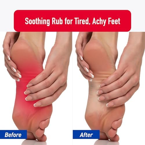 Heal&Rescue Epsom Salt Foot Gel, 4 Ounce, Soothing Relief for Painful, Tired, Aching Feet, Ditch the Foot Bath for Instant Relief