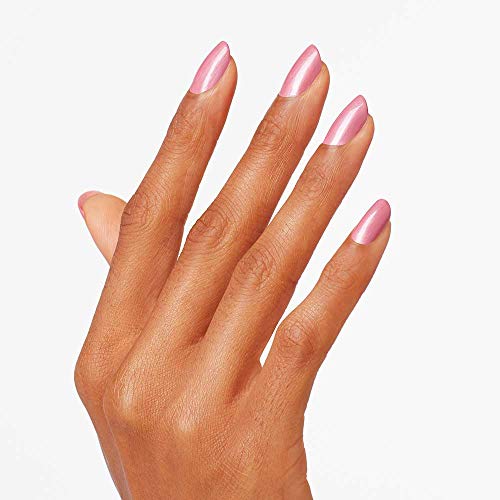 OPI Nail Lacquer Nail Polish | Sheer Light Nude Pink Shimmer Chip Resistant Nail Polish | Vegan, Fast Drying, Streak Free