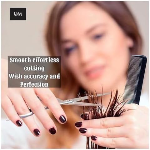 UM Supplies Scissors 7.5 | Premium Barber Shears For Hair Cutting | Multiple Purpose Cutting Scissors | Haircut Scissors For Salon I Women | Mens | kids I Pets