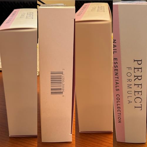 Perfect Formula Nail Collection - The Perfect Keratin Nail Treatment Manicure - A "Suit of Armor for Your Nails" - 4 pieces.