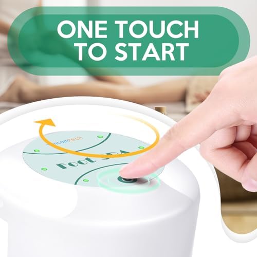 Ionic Foot Bath Detox Machine, Ion Cleanse for Home Use, Salon, Beauty SPA Club (2 Arrays, 100 Liners) Green