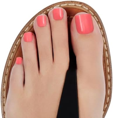Dashing Diva Glaze Mani Pedi Kit - The Vitamin C Glaze - Comes with LED Nail Lamp - Long Lasting, Semicured Gel Nail Strips for Toes & Hands