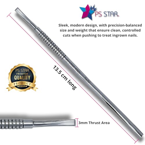 Guide for ingrown toenails, Ps Star 363P PODO PRO. Podiatry Cutter Guide for ingrown toenails. Ideal for Pedicure and Podiatry. Surgical Steel with Cobalt Alloy
