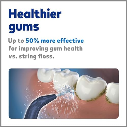 Waterpik Genuine Precision Low-Flow Tips Replacement for the WP-360 Cordless Handheld Water Flosser (Formerly Classic Jet) Refill Heads Nozzles JT-360E, 2 Count, Blue
