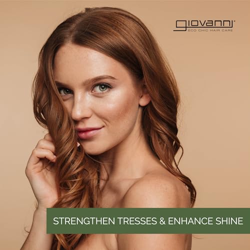 GIOVANNI Tea Tree Invigorating Shampoo - Special Clarifying Shampoo w/Organic Natural Oils for Women & Men, Cleansing & Moisturizing for Thin Hair, Rosemary, Eucalyptus & Peppermint Oil - 128 Fl Oz