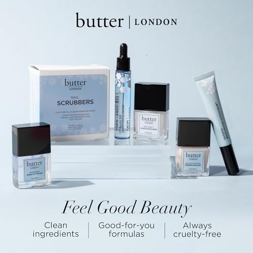 butter LONDON P.D. Quick Dry Conditioning Drops Cuticle Oil - Nail Oil with Vitamin E Moisturizes & Conditions Cuticles & Nail Beds - Cuticle Care for Manicure & Pedicure, Vegan & Gluten Free
