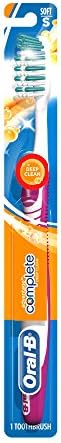 Oral-B Complete Deep Clean Soft Bristles Toothbrush 1 Count (Pack of 6)