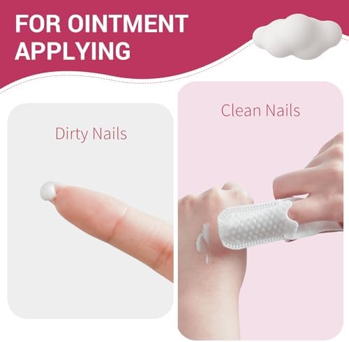 120 PCS Baby Tongue Cleaner for Newborn, Oral Finger Dry Wipes for Infant, Disposable Toddler Mouth Toothbrush for 0-24 Months