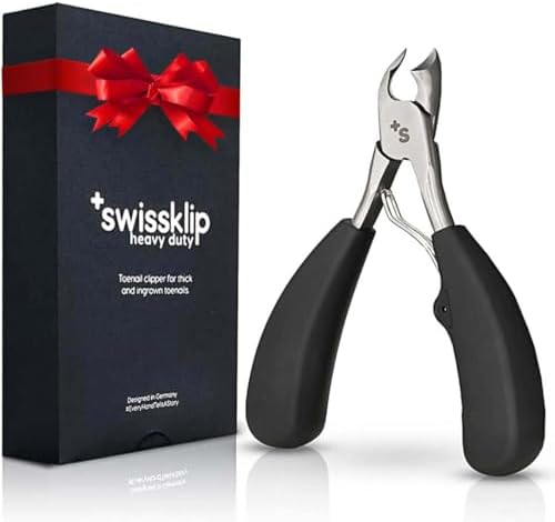 Swissklip Toenail Clippers | Heavy Duty Toe Nail Clippers I Toenail Clippers for Thick Nails I Big Toe Nail Clippers for Thick Toenails I Heavy Duty Nail Clippers for Thick Nail