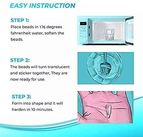 Fake Tooth Repair kits for Filling The Missing Broken Tooth and Gaps-Moldable and False Teeth Thermal Beads Replacement Kits