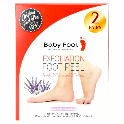 Baby Foot 2 PACK ORIGINAL FOOT PEEL - 2 TREATMENTS INCLUDED