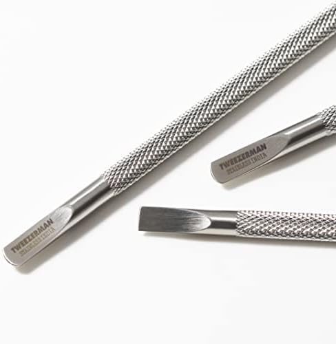 Tweezerman Cuticle Pusher and Nail Cleaner (Stainless Steel)