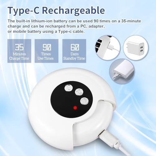 Electric Nail Clipper,VBXBKC 3 Speeds Electric Automatic Nail Clipper with LCD Digital Display,Safety Electric Trimmer for Baby Seniors and Adult